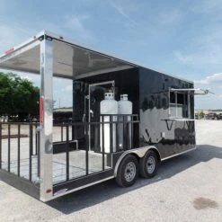SLE Concessions 8.5' X 20' Concession Food Catering Vending Trailer