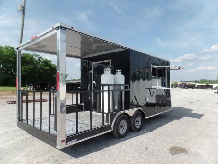 SLE Concessions 8.5' X 20' Concession Food Catering Vending Trailer