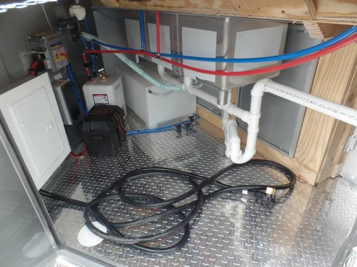 SLE Concessions 8.5' X 20' Porch Style Concession Food Event Trailer - Image 4