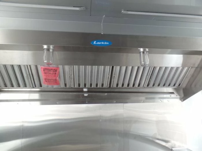 SLE Concessions 8.5' X 22' Electric Green Concession Food Trailer - Image 6