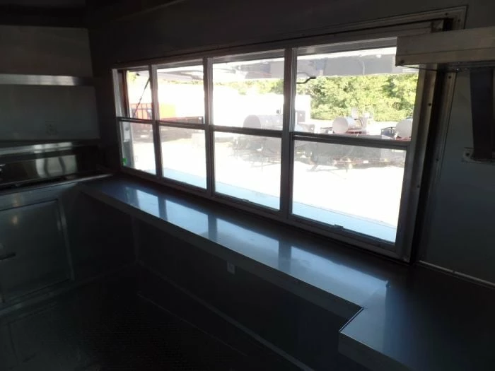 SLE Concessions 8.5' X 24' Concession Food Trailer Indigo Blue Event Catering - Image 5