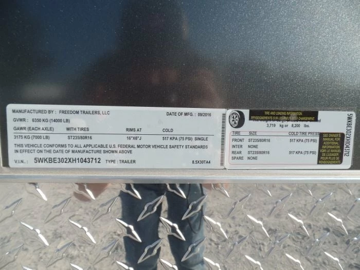 SLE Concessions 8.5' X 30' Concession Food Trailer Charcoal Grey Event Catering - Image 6