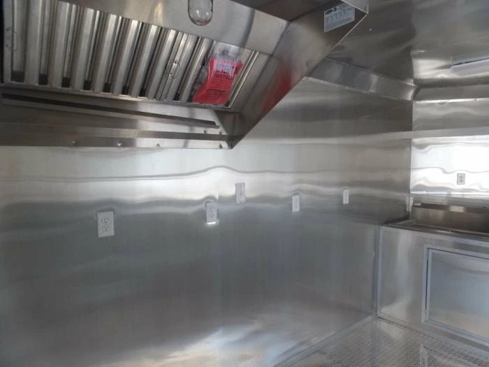 SLE Concessions 8.5' X 22' White Porch Style Concession - Image 3