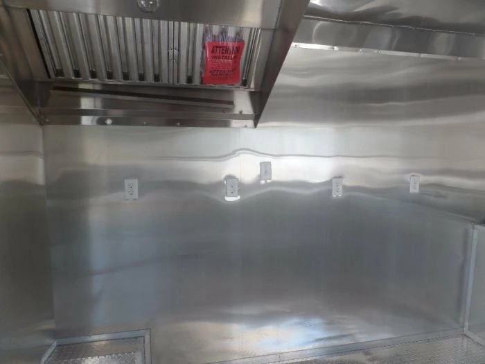 SLE Concessions 8.5' X 22' White Porch Style Concession - Image 4