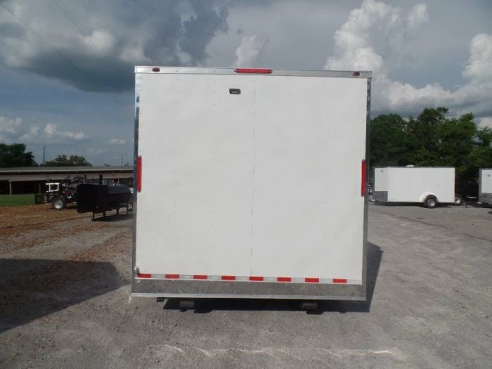 SLE Concessions 8.5' X 12' White Food Catering Concession Trailer - Image 2