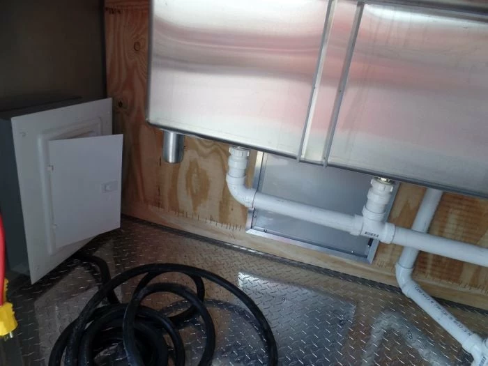 SLE Concessions 8.5' X 20' Concession Trailer Black Food Event Catering - Image 3