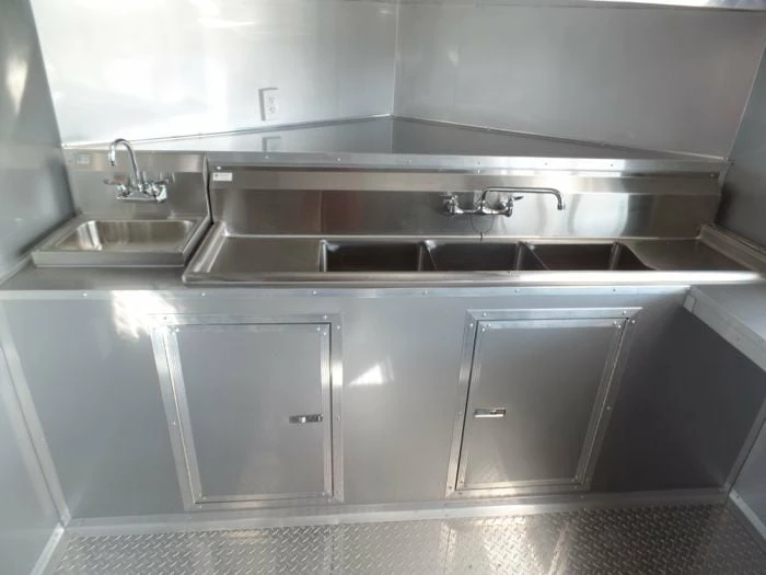 SLE Concessions 8.5' X 20' Concession Trailer Black Food Event Catering - Image 6