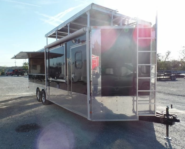 SLE Enclosed Trailers Custom Enclosed Trailer 8.5' X 24' Event Vending Storage - Image 3