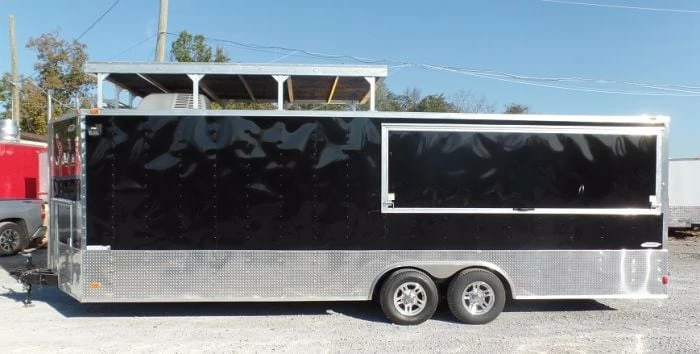 SLE Enclosed Trailers Custom Enclosed Trailer 8.5' X 24' Event Vending Storage - Image 5