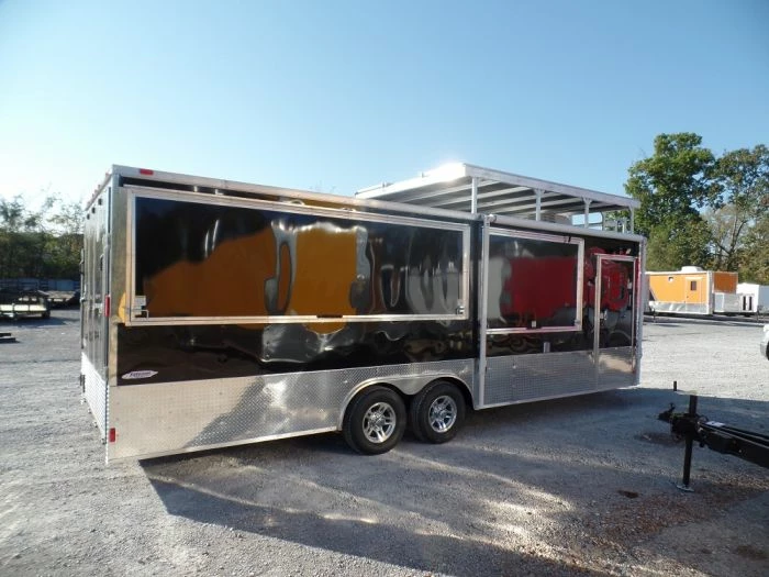 SLE Enclosed Trailers Custom Enclosed Trailer 8.5' X 24' Event Vending Storage - Image 4