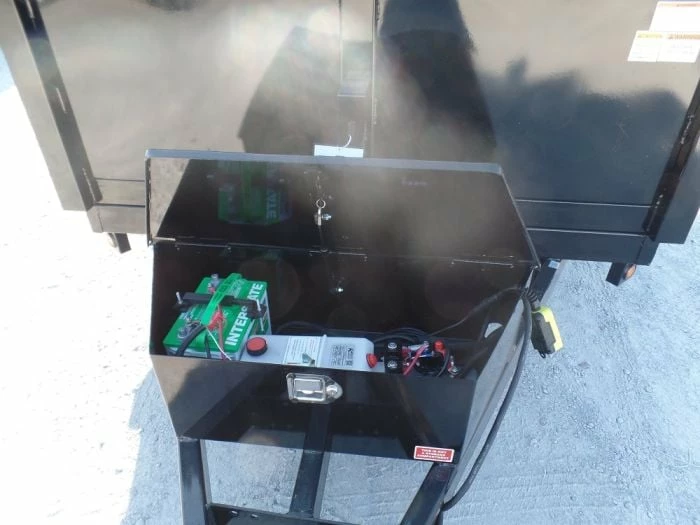 SLE Dump Trailers Dump Trailer 7' X 14' Hydraulic 2ft Sides 7,000lb Axles - Image 5