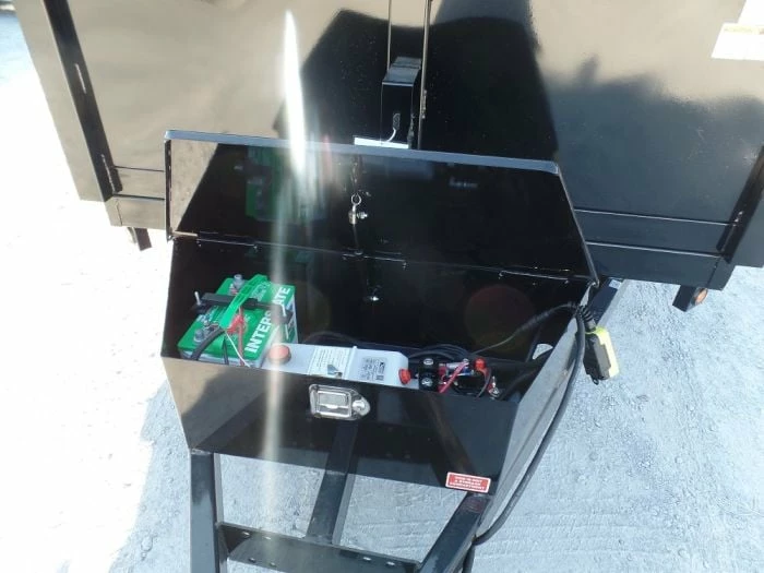 SLE Dump Trailers Dump Trailer 7' X 14' Hydraulic 2ft Sides 7,000lb Axles - Image 4