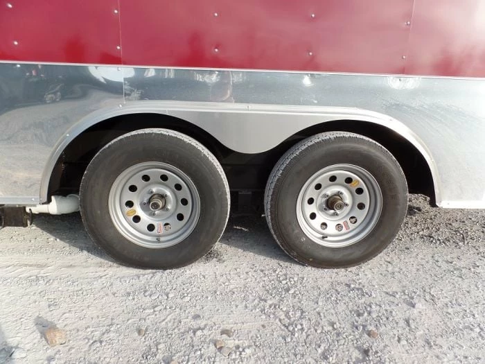 SLE Concessions 8.5' X 16' Concession Food Trailer Brandy Wine Event Catering - Image 6