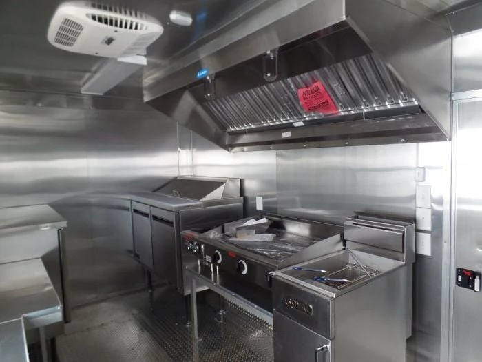 SLE Concessions 8.5' X 16' White Concession Food Trailer With Appliances - Image 5