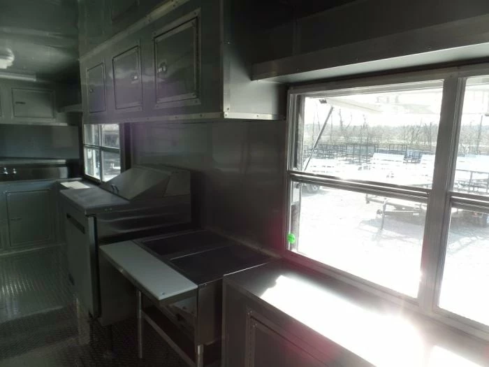 SLE Concessions 8.5' X 20' Concession Food Trailer White With Appliances - Image 4