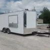 SLE Concessions 8.5' X 16' White Concession Food Trailer With Appliances