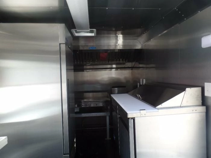 SLE Concessions 8.5' X 16' White Concession Food Trailer With Appliances - Image 2