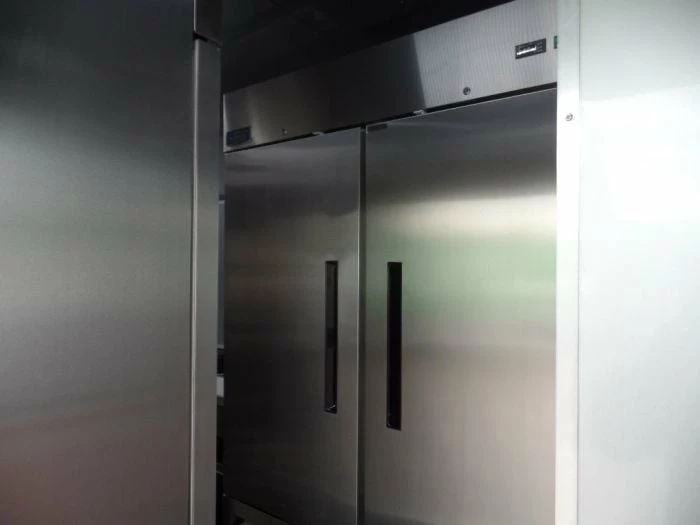 SLE Concessions 8.5' X 45' Red Gooseneck Concession Food Trailer With Appliances - Image 6