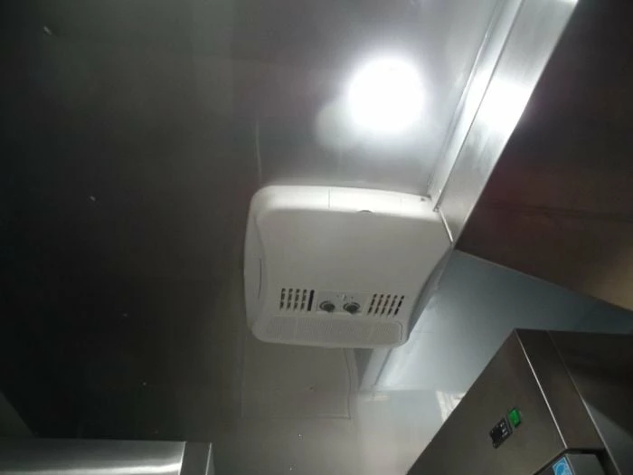 SLE Concessions 8.5' X 45' Red Gooseneck Concession Food Trailer With Appliances - Image 3