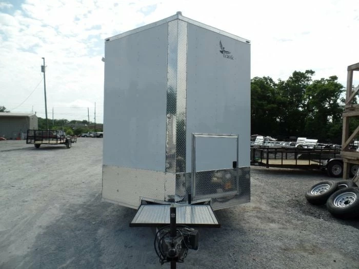 SLE Concessions 8.5' X 16' Concession Trailer White Food Event Catering - Image 5