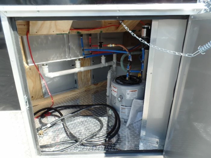 SLE Concessions 8.5' X 20' Concession Food Trailer Black Event Catering - Image 5