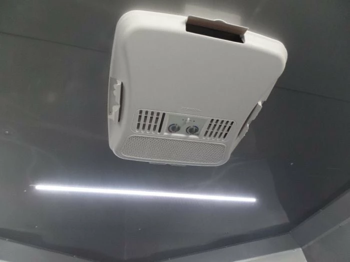 SLE Concessions 8.5' X 32' White Fully Enclosed Food Concession Trailer - Image 3