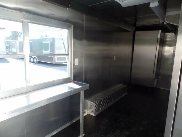 SLE Concessions 8.5' X 20' White Concession Food Trailer With Appliances - Image 3