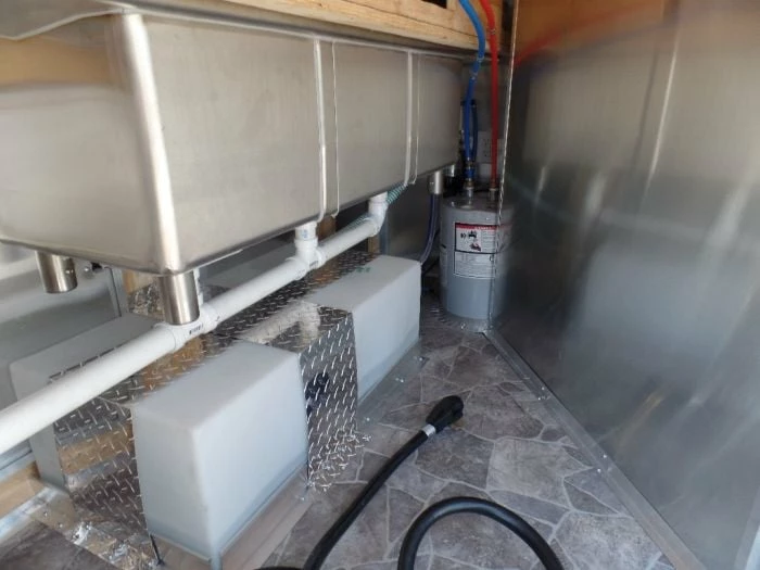 SLE Concessions 8.5' X 14' Concession Food Trailer White Event Catering - Image 3