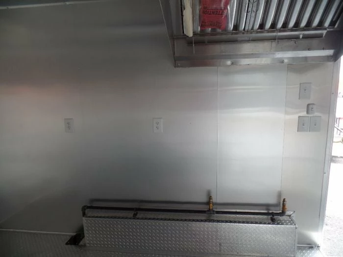 SLE Concessions 8.5' X 16' Concession Food Trailer Indigo Blue Event Catering - Image 5