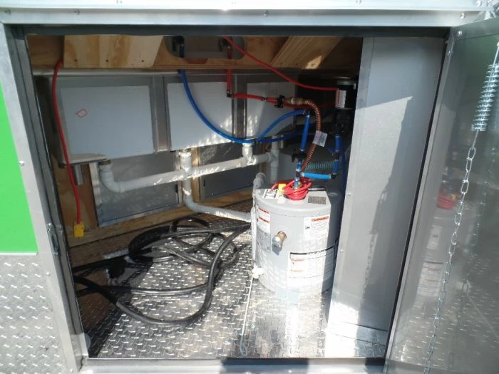 SLE Concessions 8.5' X 24' Concession Trailer Food Electric Green Event Catering - Image 6