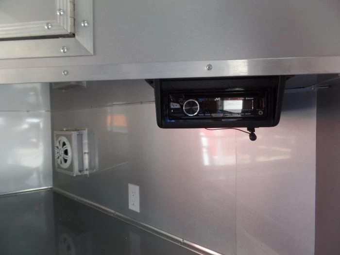 SLE Concessions 8.5' X 20' Concession Food Trailer Black BBQ Event Catering - Image 3