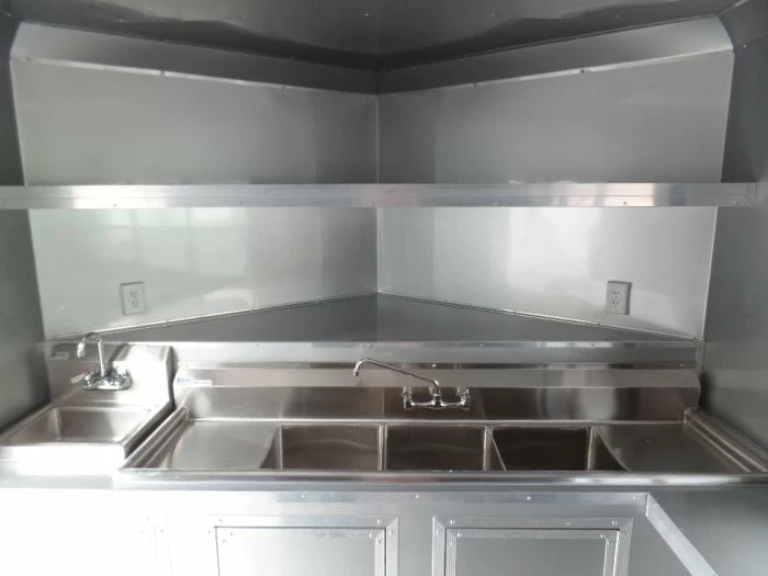 SLE Concessions 8.5' X 24' Concession Trailer Brandy Wine Food Event Catering - Image 6