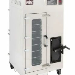 Southern Pride SRG-400 Stainless Steel Interior Stationary Rack Smoker