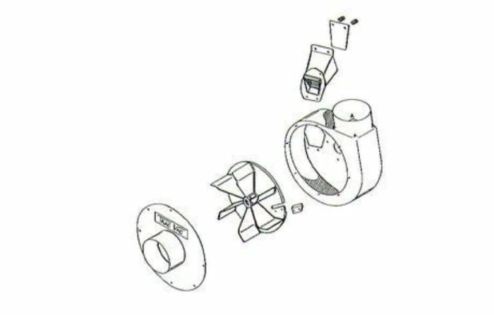 Trac Vac Model CV880 Chipper Debris Vacuum 8 HP Briggs & Stratton Engine - Image 4