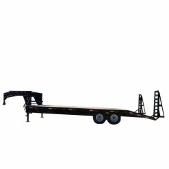 SLE Equipment Equipment Trailer 8.5' X 25' - Gooseneck Flatbed Car Hauler